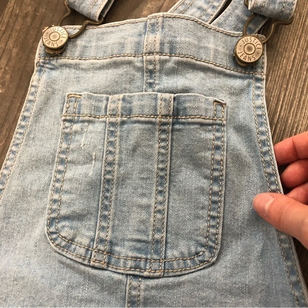 Justice Size‎ 12 Pull On Jeans and Short Overalls